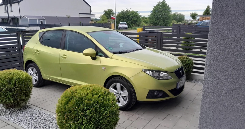 Seat Ibiza cena 17890 przebieg: 173250, rok produkcji 2008 z Kwidzyn małe 137